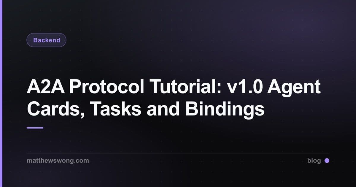 Tutorial Protokol A2A: Agent Card, Task, dan Binding v1.0