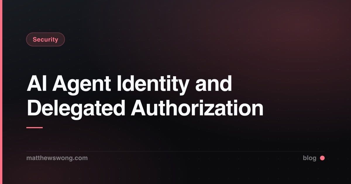 Identitas AI Agent: Delegated Authorization Setelah OAuth 2.1