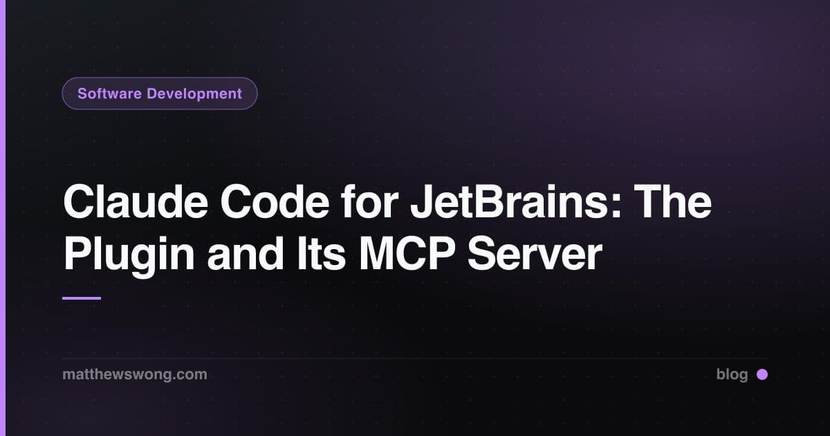 Claude Code untuk JetBrains: Plugin dan MCP Server-nya