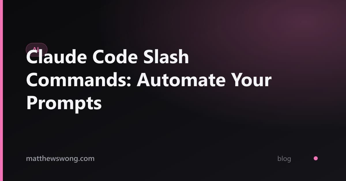 Slash Command Claude Code: Otomatiskan Prompt Anda