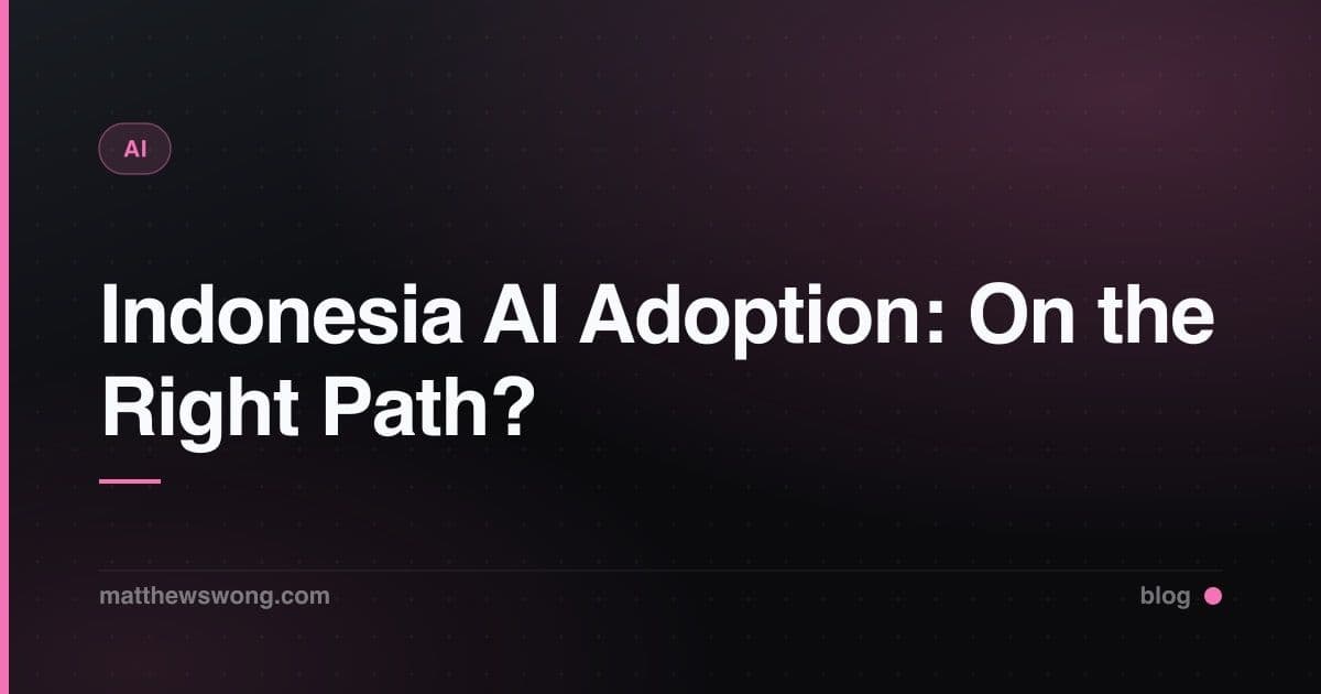 Adopsi AI Indonesia: Apakah Kita Sudah di Jalur yang Benar?