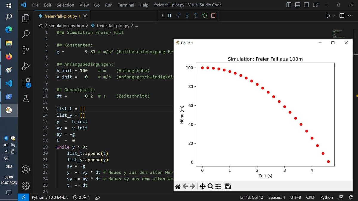 A screen showing source code in an editor