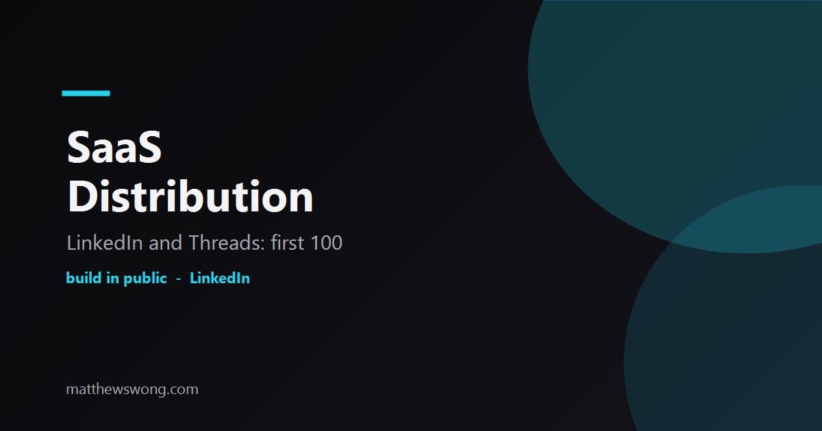 SaaS Distribution on LinkedIn and Threads in Indonesia