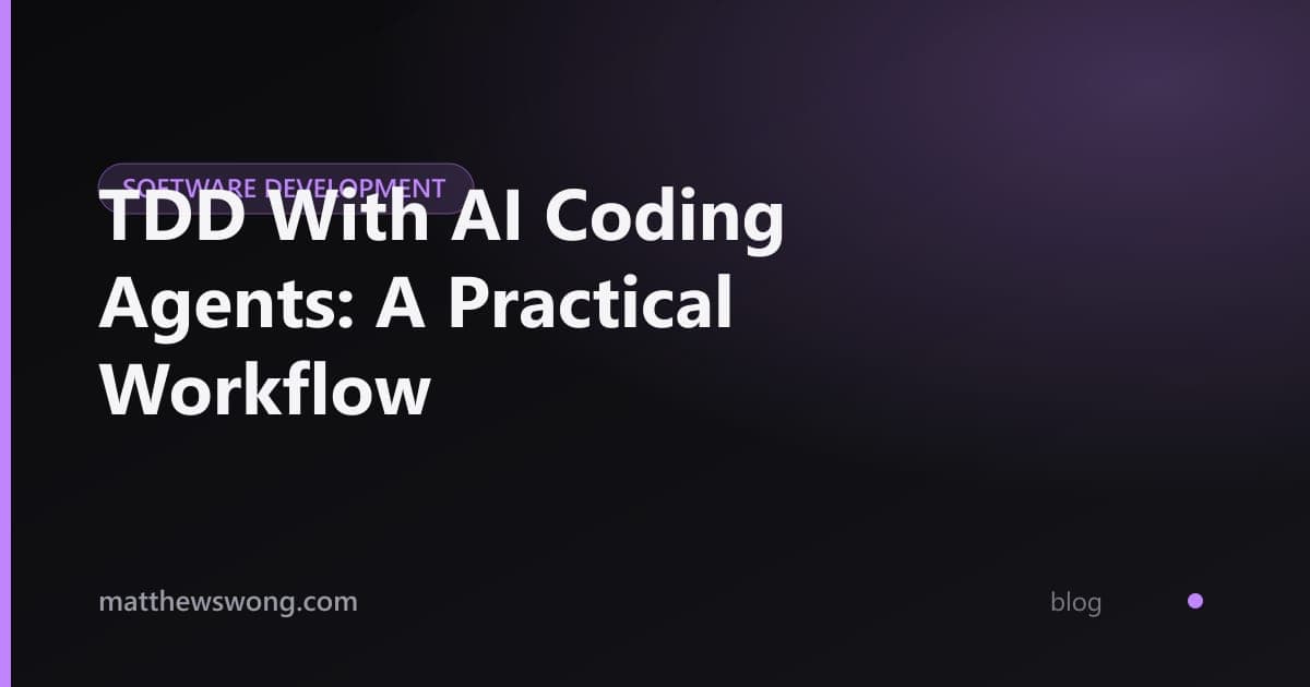 TDD dengan AI Coding Agent: Alur Kerja Praktis