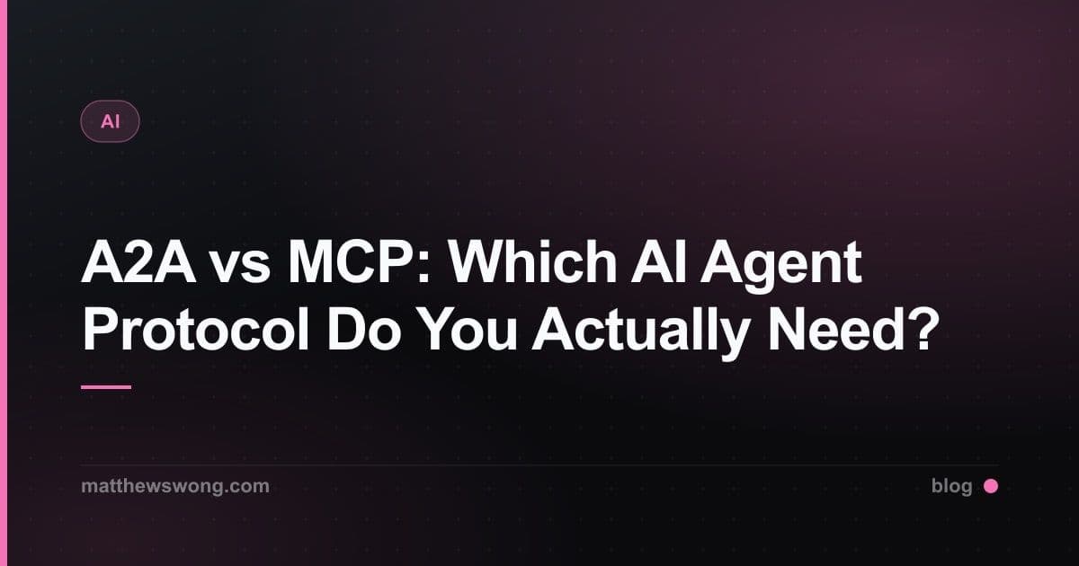 A2A vs MCP: Protokol AI Agent Mana yang Anda Butuhkan?