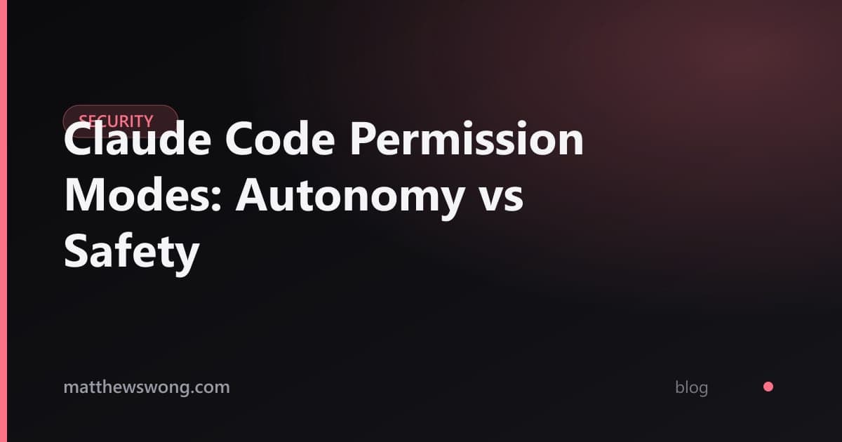 Permission Modes Claude Code: Otonomi vs Keamanan