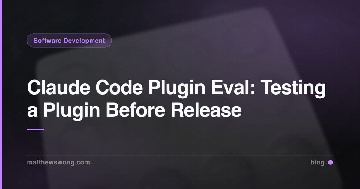 Claude Code Plugin Eval: Catch a Skill That Never Activates