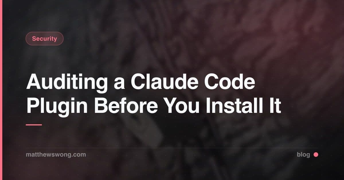 Keamanan Plugin Claude Code: Audit Sebelum Install