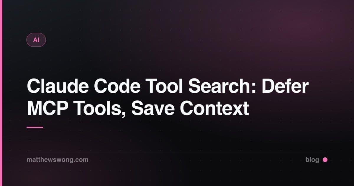 Tool Search Claude Code: Tunda Tool MCP, Hemat Konteks