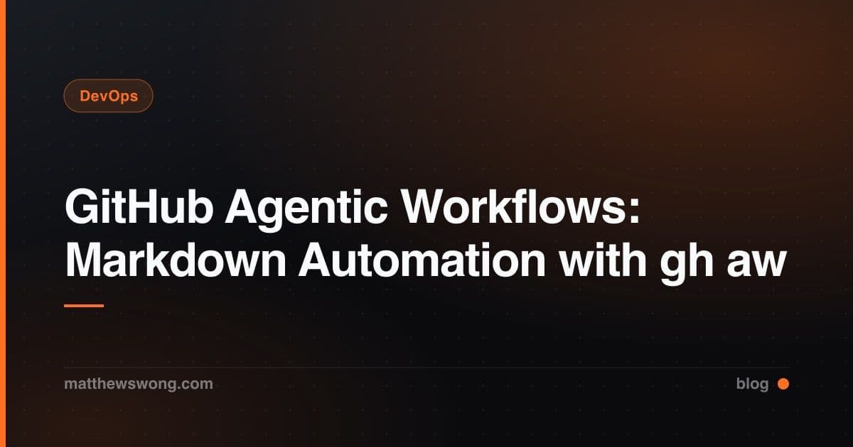 GitHub Agentic Workflows: Otomasi Markdown dengan gh aw