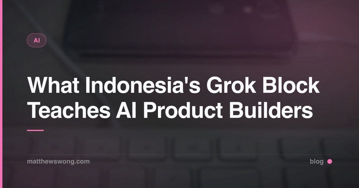 Blokir Grok di Indonesia: Moderasi Gambar AI untuk Builder