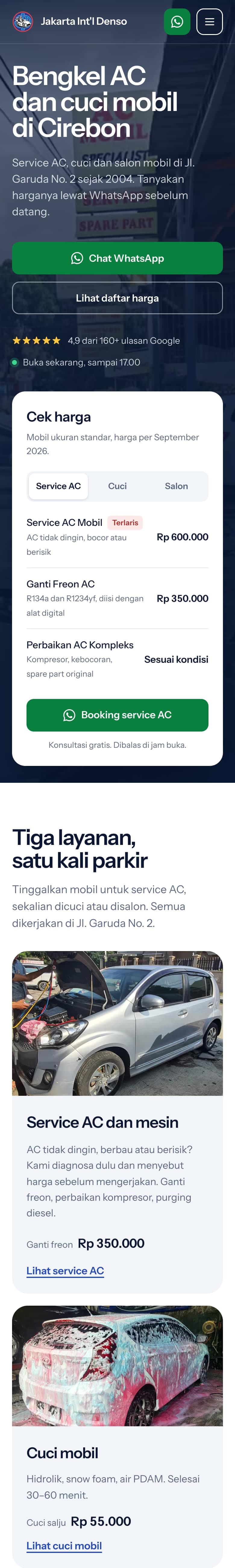 Jakarta Intl Denso di ponsel