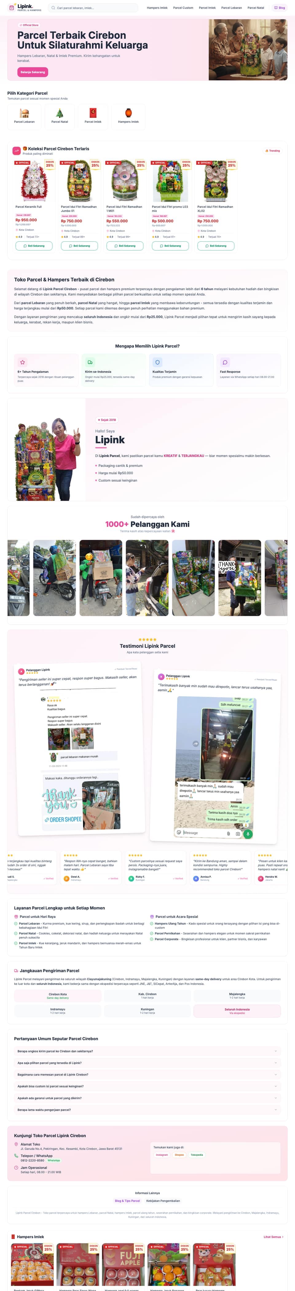 Parcel Cirebon di desktop