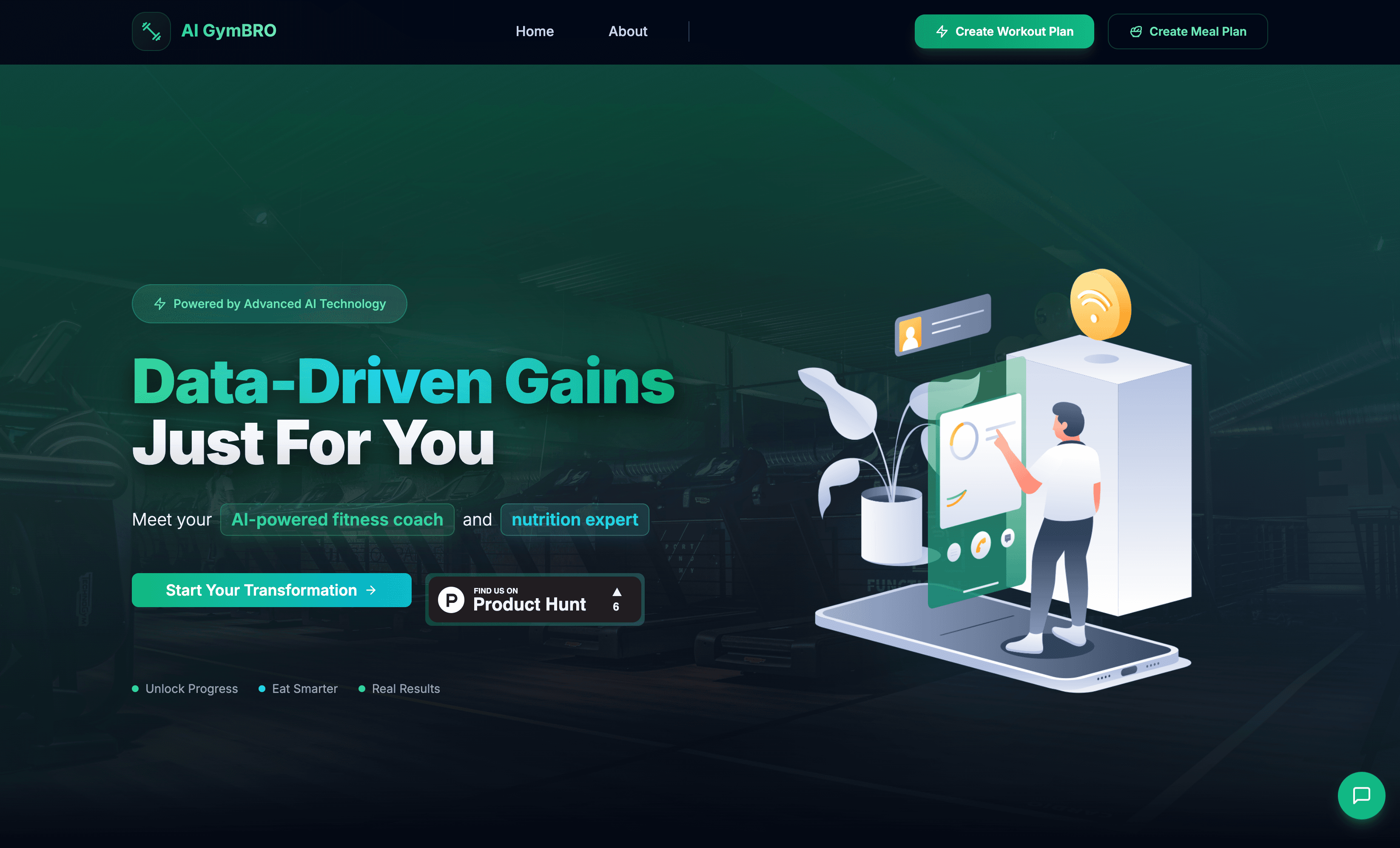 AI Gym Bro - My SaaS Product